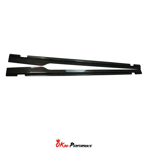 CMST Style Carbon Fiber Side Skirt For Dodge Challenger 2015-2023