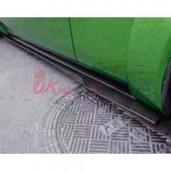 CMST Style Carbon Fiber Side Skirt For Dodge Challenger 2015-2023