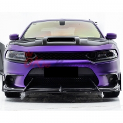 CMST Style Carbon Fiber Front Lip For Dodge Charger 2015-2023