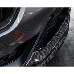 MP Style Carbon Fiber Front Lip For BMW 5 Series G30 G38 LCI 2020-2023