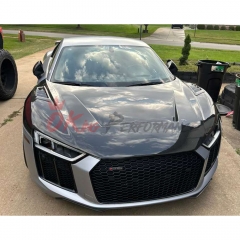 1016 Style Dry Carbon Fiber Hood For Audi R8 2016-2024