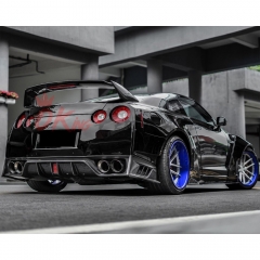 CMST Style Carbon Fiber Rear Spoiler For Nissan R35 GTR 2008-2026