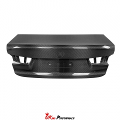 OEM Style Dry Carbon Fiber Rear Trunk For BMW G80 M3 2020-2024