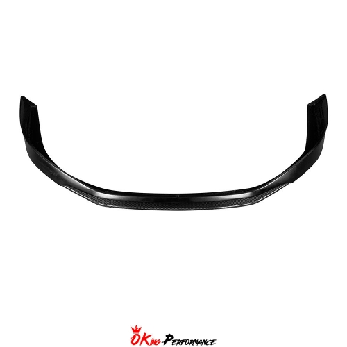 TechArt Style Partial Carbon Fiber (CFRP) Front Lip For Porsche 718 Cayman Boxster 2016-2020