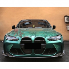 CSL Style Dry Carbon Fiber Front Lip For BMW G80 M3 G82 M4 2020-2024