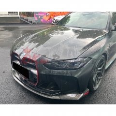 CSL Style Dry Carbon Fiber Front Lip For BMW G80 M3 G82 M4 2020-2024
