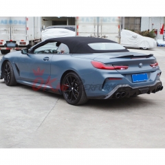 AC Style Carbon Fiber Side Skirt Splitter For BMW 8 Series G14 G15 G16 2018-2025