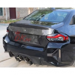 OEM Style Dry Carbon Fiber Rear Trunk Boot Lid For BMW G87 M2 2023-On