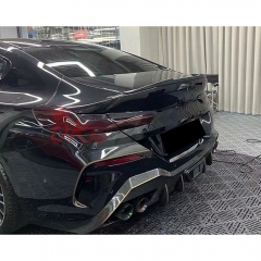 AC Style Carbon Fiber Rear Diffuser For BMW 8 Series G14 G15 G16 2018-2025