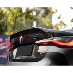 CSL Style Dry Carbon Fiber Rear Trunk Boot Lid For BMW G82 M4 2020-2024