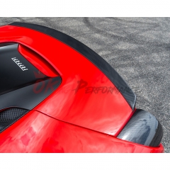 Novitec Sytle Dry Carbon Fiber Rear Trunk Spoiler For Ferrari 488 GTB 2015-2018