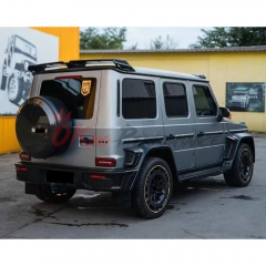 W465 Brabx G800 Style Dry Carbon Fiber Rear Roof Spoiler Wing For Mercedes Benz G-Class W465 G63 AMG W465 G500 G450 G550 G580 2024-ON