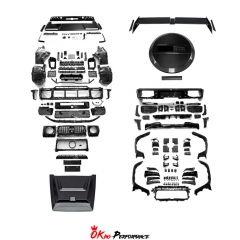 W465 Brabx G800 Style PP x Dry Carbon Fiber Body Kit For Mercedes Benz G-Class W465 G63 AMG W465 G500 G450 G550 G580 2024-ON