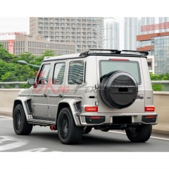 W465 Brabx G800 Style Dry Carbon Fiber Rear Roof Spoiler Wing For Mercedes Benz G-Class W465 G63 AMG W465 G500 G450 G550 G580 2024-ON