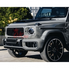 W465 Brabx G800 Style Dry Carbon Fiber Hood For Mercedes Benz G-Class W465 G63 AMG W465 G500 G450 G550 G580 2024-ON
