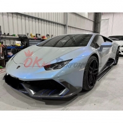 Mansory Style Carbon Fiber Front Lip For Lamborghini Huracan LP610-4 LP580 2014-2018