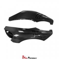 MSO Style Dry Carbon Fiber Fenders For Mclaren 540C 570S 570GT 600LT 2015-2020