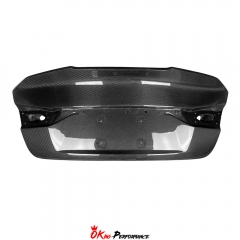 Wing Style Carbon Fiber (Cfrp) Rear Trunk For Infiniti Q50 2018-2024