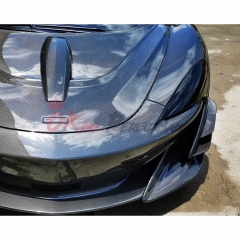 MSO Style Dry Carbon Fiber Fenders For Mclaren 540C 570S 570GT 600LT 2015-2020