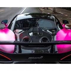 OEM 600LT Style Dry Carbon Fiber Rear Engine Hood Lid Cover For Mclaren 600LT 2018-2020