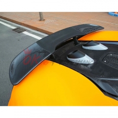 OEM 600LT Style Dry Carbon Fiber Rear Spoiler Wing For Mclaren 600LT 2018-2020