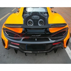 OEM 600LT Style Dry Carbon Fiber Rear Spoiler Wing For Mclaren 600LT 2018-2020