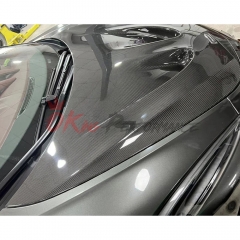 P1 Style Dry Carbon Fiber Front Hood Lid For Mclaren 600LT 2018-2020