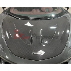 P1 Style Dry Carbon Fiber Front Hood Lid For Mclaren 600LT 2018-2020