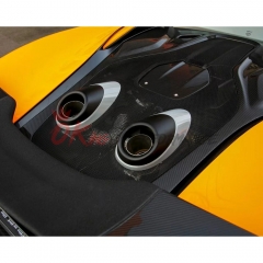 OEM 600LT Style Dry Carbon Fiber Rear Engine Hood Lid Cover For Mclaren 600LT 2018-2020