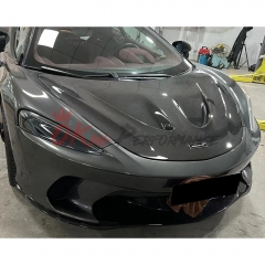 P1 Style Dry Carbon Fiber Front Hood Lid For Mclaren 600LT 2018-2020