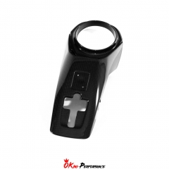 Dry Carbon Fiber Engine Bay Lock Latch Cover Replacement For Ferrari F8 Tributo Spider 2019-2022