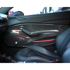 Dry Carbon Fiber Door Panel For Ferrari F8 Tributo Spider 2019-2022