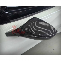 OEM Style Dry Carbon Fiber Side Mirror Housing For Ferrari F8 Tributo Spider 2019-2022