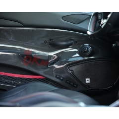 Dry Carbon Fiber Door Panel For Ferrari F8 Tributo Spider 2019-2022