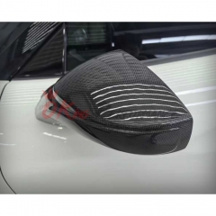 OEM Style Dry Carbon Fiber Side Mirror Housing For Ferrari F8 Tributo Spider 2019-2022