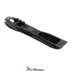Pista Upgrade Dry Carbon Fiber Interiors Kit Center Console Bridge For Ferrari F8 Spider 2019-2022