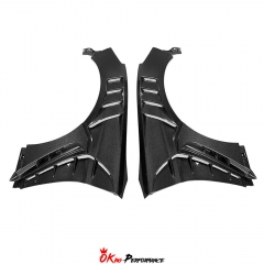 Vented V1 Style Carbon Fiber Fender For Subaru BRZ ZD8 Toyota GR86 ZN8 2022-2025
