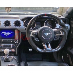 Customize Style Steering Wheel (Alcantara) For Ford Mustang 2015-2017