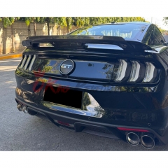 GT500 Style Carbon Fiber Trunk Spoiler For Ford Mustang 2015-2017