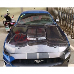 GT500 style Carbon Fiber (CFRP) Hood For Ford Mustang 2015-2017
