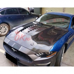 GT500 style Carbon Fiber (CFRP) Hood For Ford Mustang 2015-2017