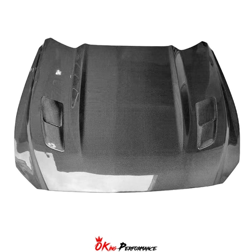 CV Style Carbon Fiber Hood For Ford Mustang 2015-2017