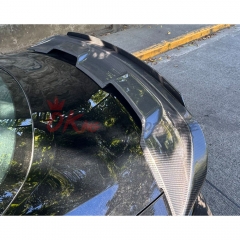 GT500 Style Carbon Fiber Trunk Spoiler For Ford Mustang 2015-2017