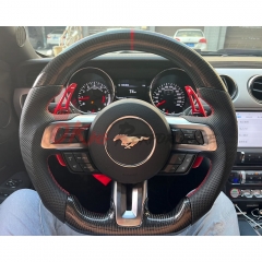 Customize Style Steering Wheel (Alcantara) For Ford Mustang 2015-2017