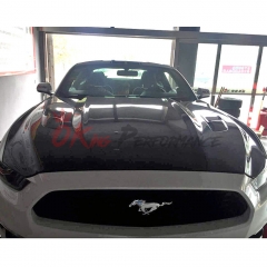 CV Style Carbon Fiber Hood For Ford Mustang 2015-2017