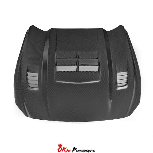 CMST V5 Style Carbon Fiber Hood For Ford Mustang 2015-2017