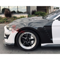 GT350 Style Carbon Fiber Fender For Ford Mustang Gen6 S550.2 2018-2023