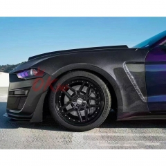 GT350 Style Carbon Fiber Fender For Ford Mustang Gen6 S550.2 2018-2023