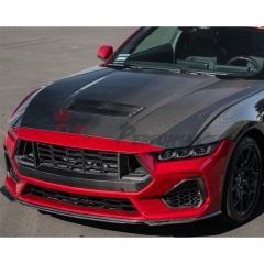 Dark Horse GT Style Carbon Fiber Hood For Ford Mustang Gen7 S650 2024-on