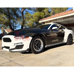 Supercharged Style Carbon Fiber Cowl Hood For Ford Mustang Gen6 S550.2 2018-2023